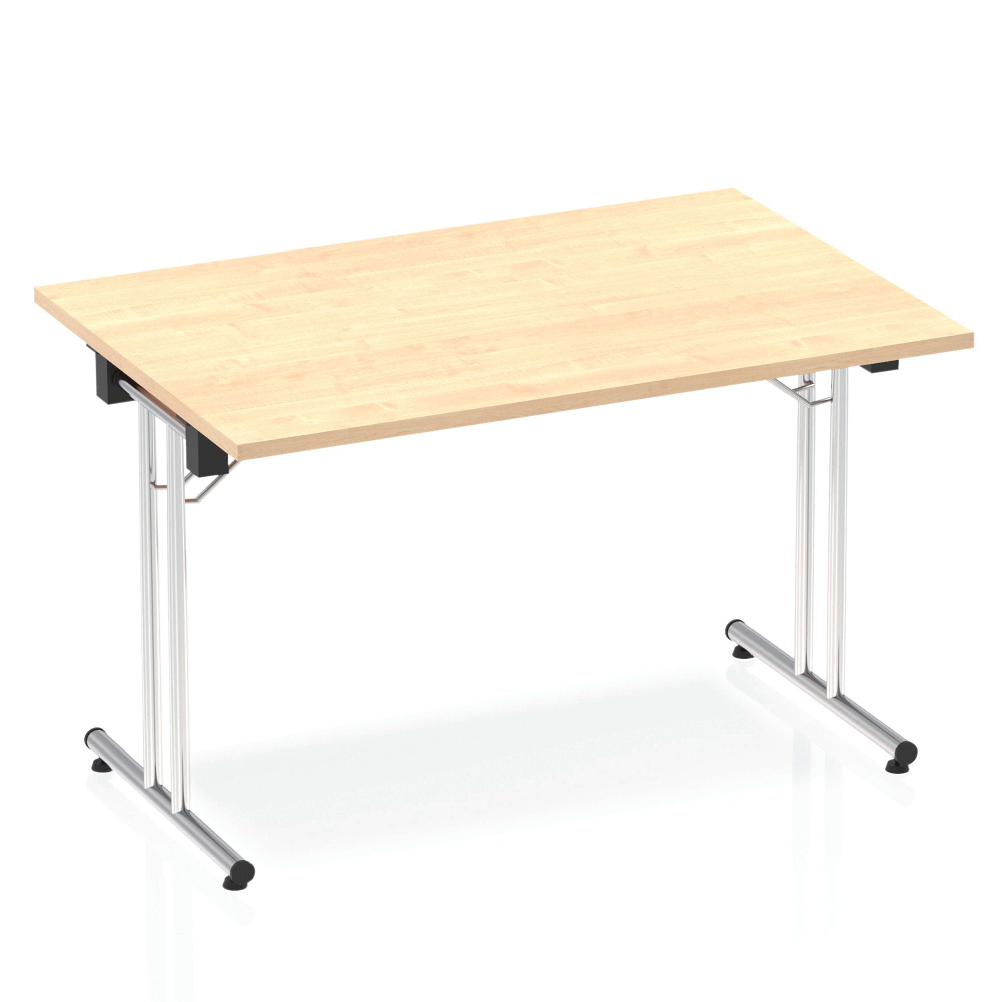 Dynamic Impulse 1200mm Folding Rectangular Table Maple Top I000717 DD