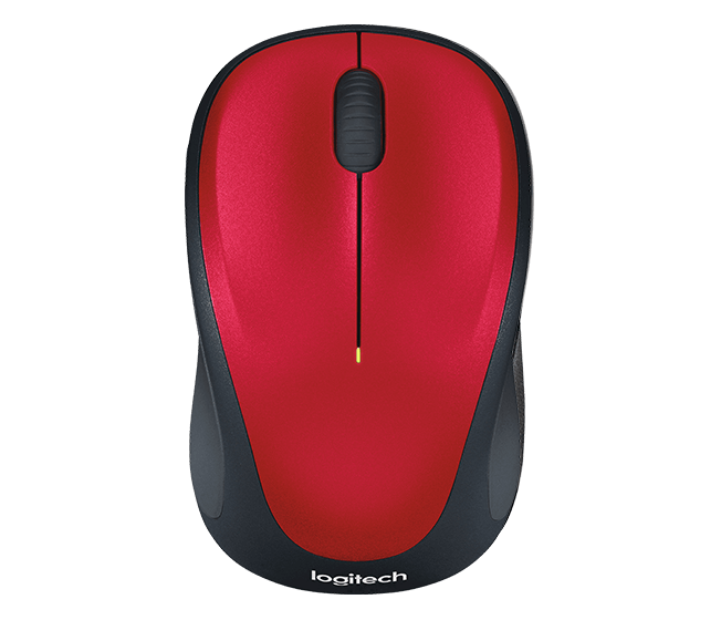 Logitech M235 Red Wireless Mouse