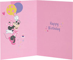 Disney Minnie Mouse 2nd Birthday Card
