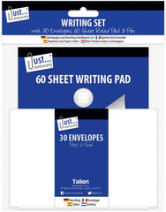 Writing Set - 60 Sheet,+ 30 Envelopes + Pen.