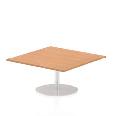 Dynamic Italia 1000mm Poseur Square Table Oak Top 475mm High Leg ITL0350 DD