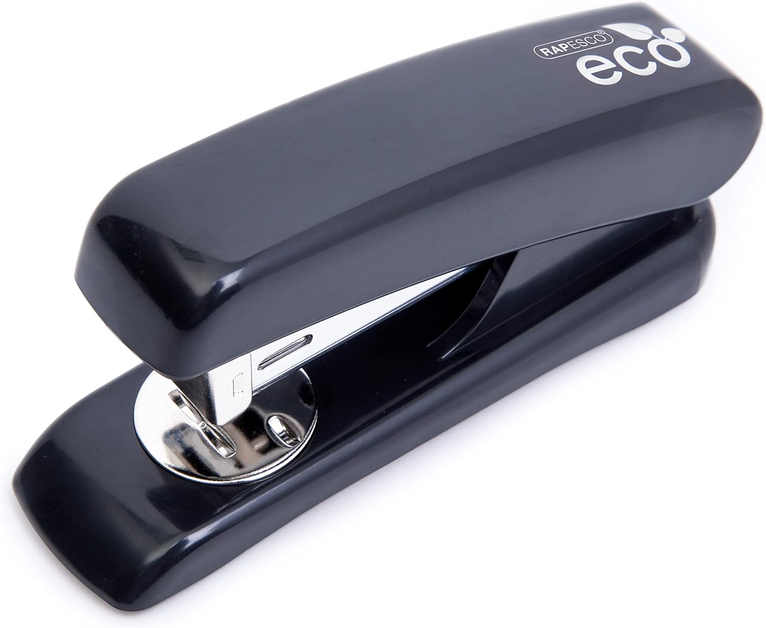 Rapesco Eco Half Strip Stapler Plastic 20 Sheet Black