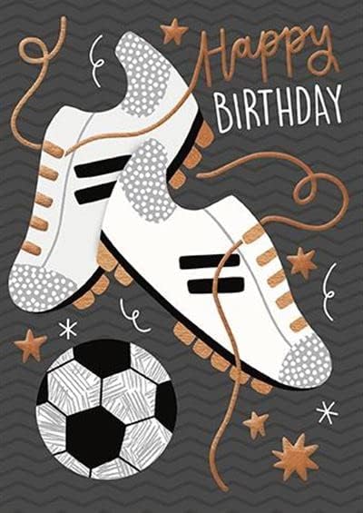 Paper Rose general male birthday greeting card featuring a paper rose design, suitable for celebrating men's special occasions.