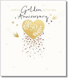 Paperlink Milestone Wedding Anniversary Card, elegant greeting card with romantic design for celebrating special wedding milestones.