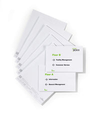 Durable Insert Sheets for Info Sign 210x148.5mm (Pack 20) - 485502
