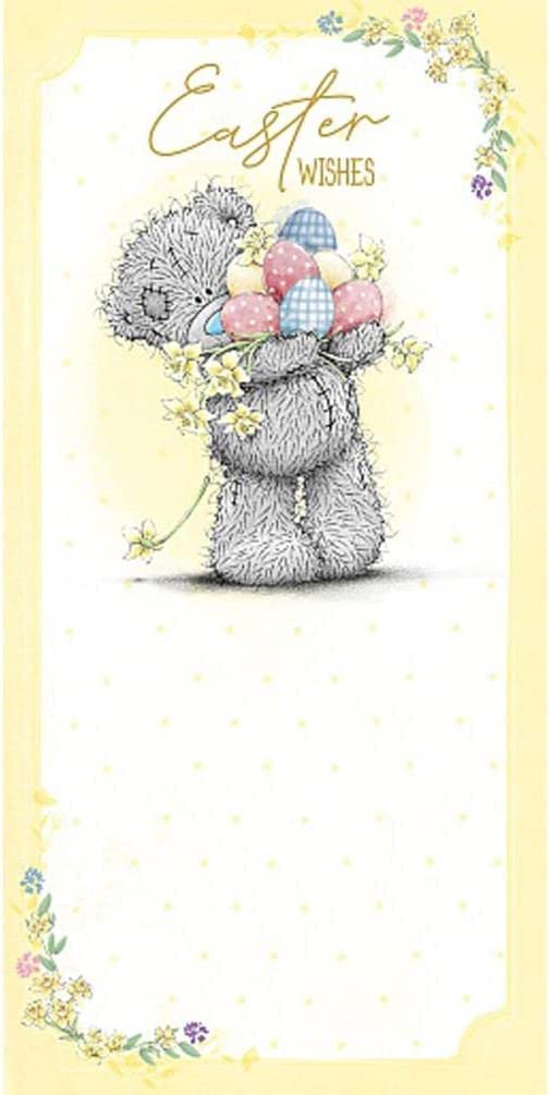 Open Bear With Eggs And Daffs Easter Gift Money Wallet