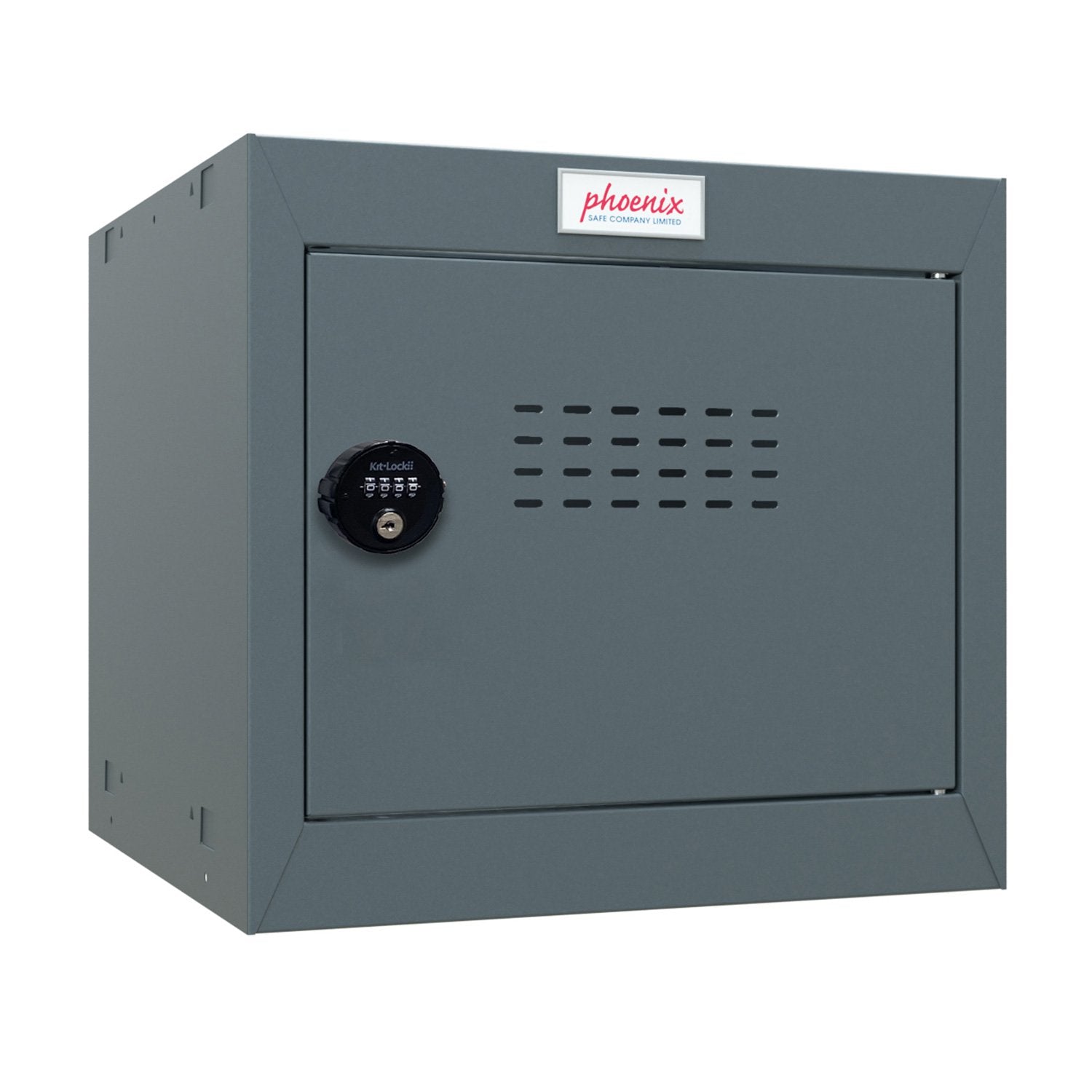 Phoenix CL Series Size 1 Cube Locker in Antracite Grey with Combination Lock CL0344AAC DD