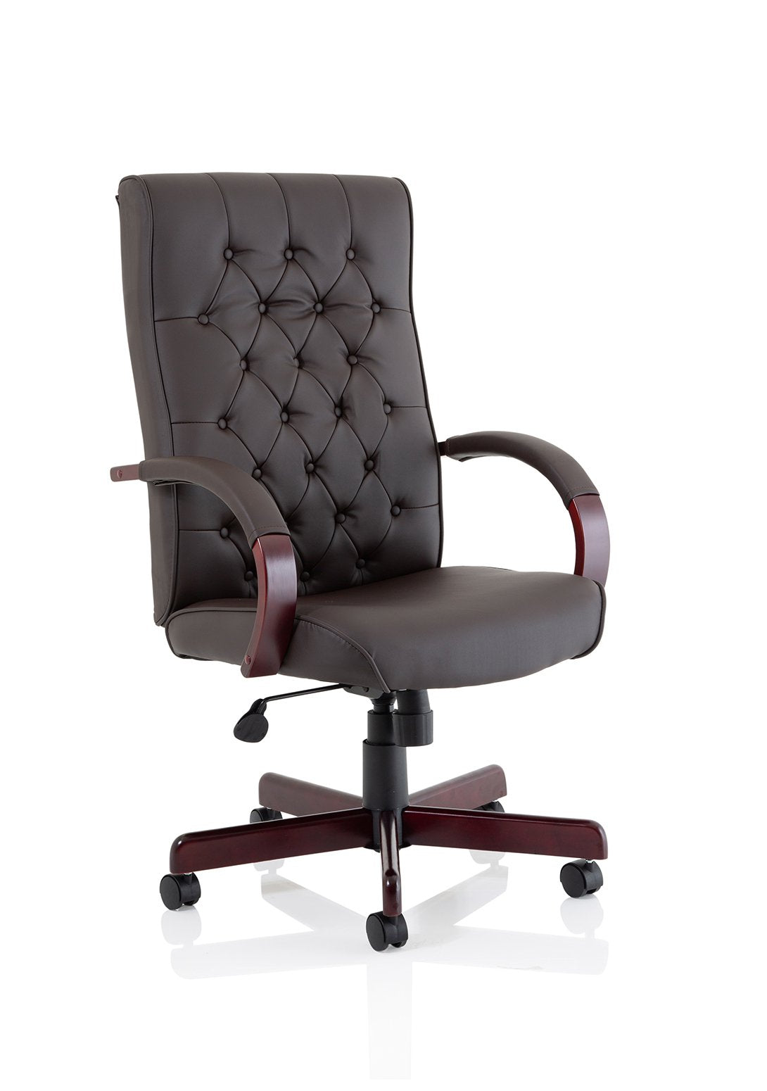 Chesterfield Executive Chair Brown Leather EX000003 DD