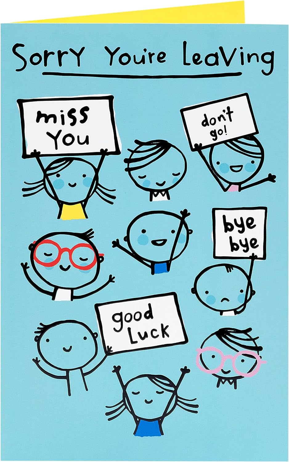 Sorry You're Leaving Card for Him/Her/Friend - Sweet Design