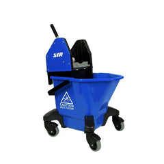 ValueX Combo Mop Bucket With Wringer 13 Litre With Heavy Duty Castors Blue - 0907004 DD