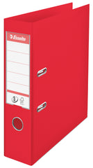 Esselte No.1 VIVIDA Lever Arch File Polypropylene A4 75mm Spine Width Red (Pack 10) 624068 DD