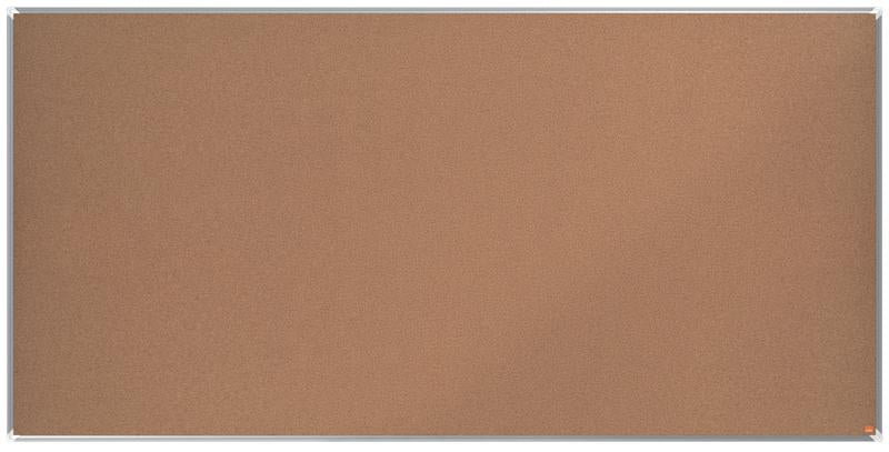 Nobo Premium Plus Cork Noticeboard Aluminium Frame 2400x1200mm 1915186