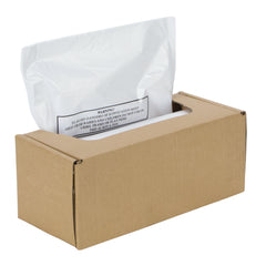 Fellowes Shredder Waste Bag 60-75 Litre Clear (Pack 50) 3608401
