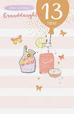 Granddaughter 13TH Birthday Card