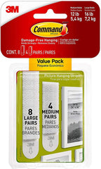 Command Pic Hang Strips Value Pack L