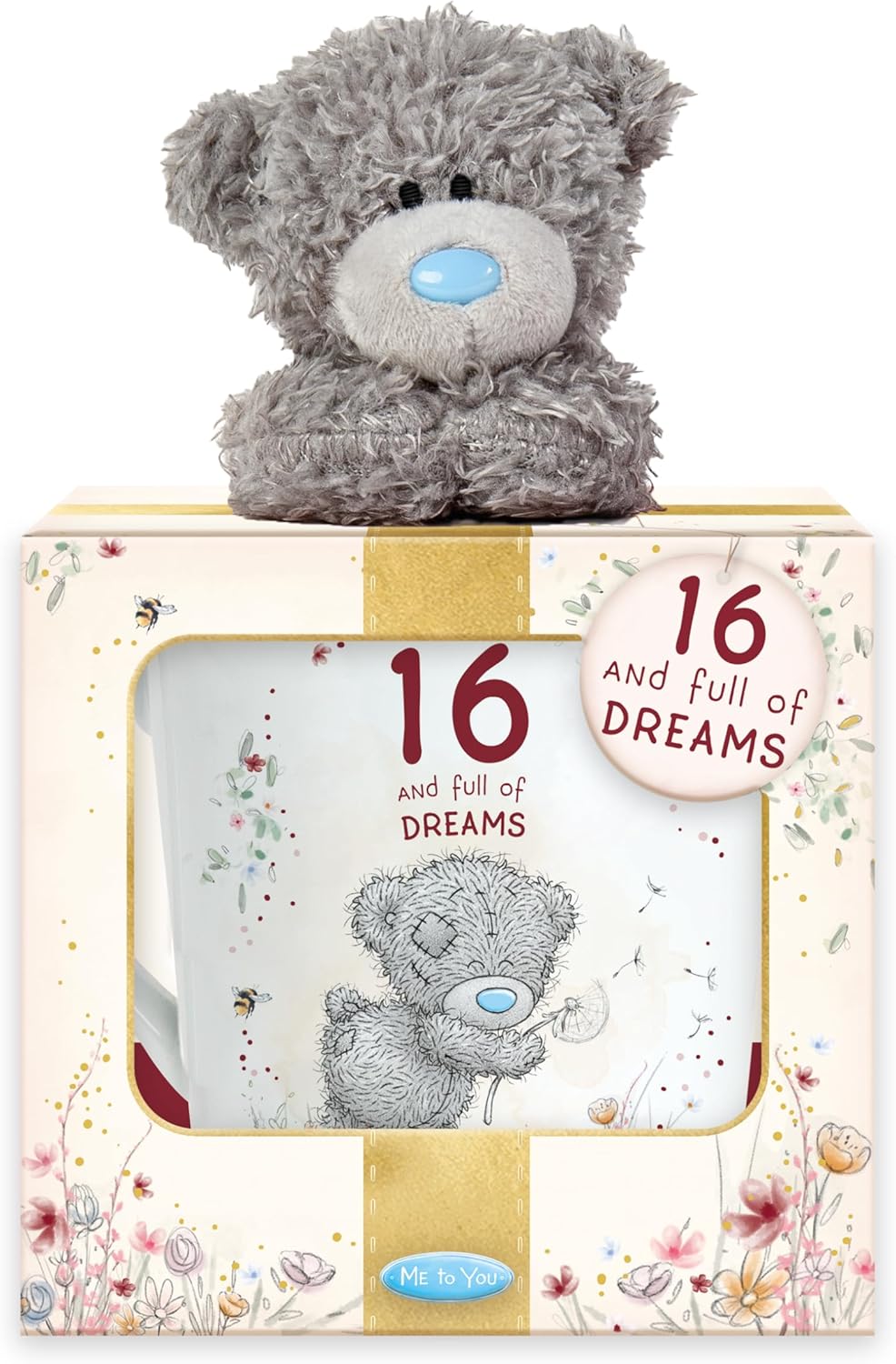 Tatty Teddy 16th Birthday Mug and Plush Boxed Gift Set