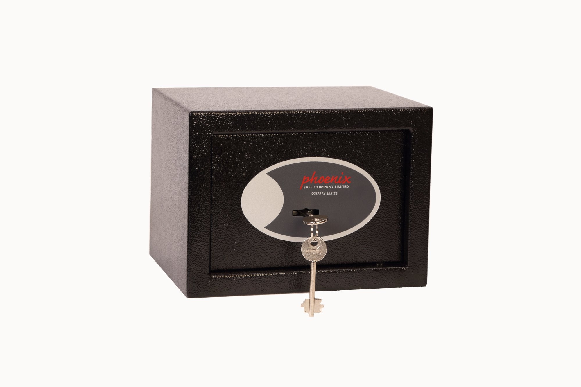 Phoenix Compact Home Office Security Safe Key Lock Black - SS0721K DD