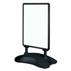 SECO Budget Double-sided Forecourt Sign A0 Black - BLACKFORA0 DD
