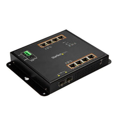StarTech.com GbE Switch 8 Port PoE plus 2 SFP Ports