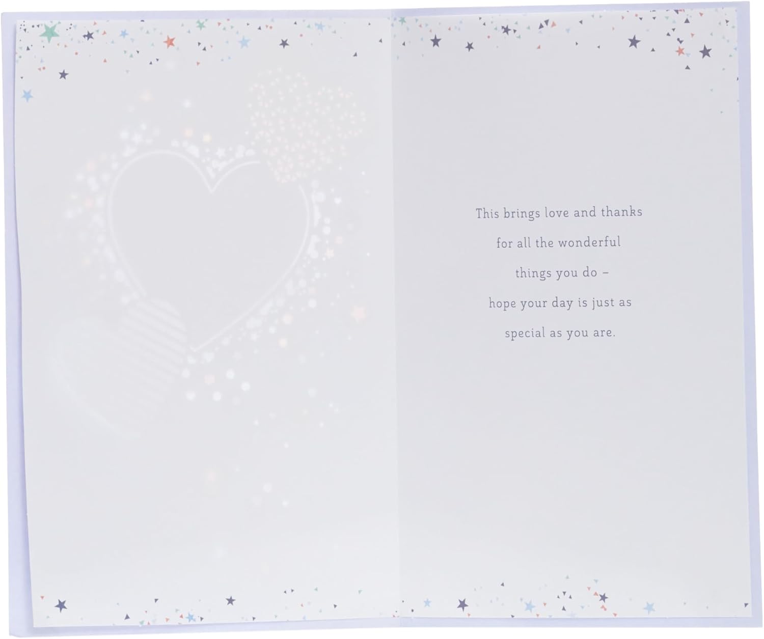 UK Greetings Father's Day Card for Husband - Love Heart Design