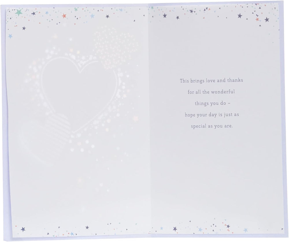 UK Greetings Father's Day Card for Husband - Love Heart Design