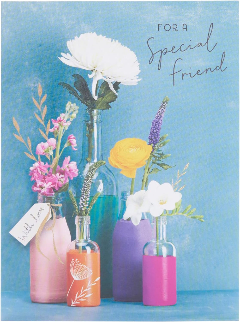 UK Greetings Birthday Card for Her/Friend - Flowers in Vase Design