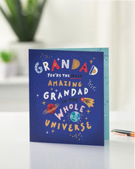UK Greetings Father's Day Card for Grandad - Sweet Space Design
