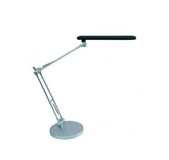 Alba Trek LED Desk Lamp Black and Silver LEDTREK N UK