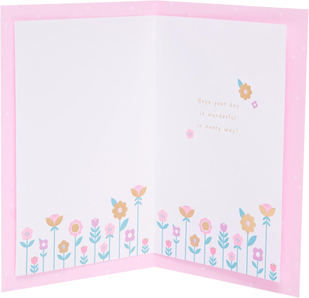 UK Greetings Mother's Day Card for Mam - Floral Design