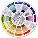 Premier Icon 13cm pocket colour wheel for office supplies, showing vibrant colour sections and easy-to-use compact design.