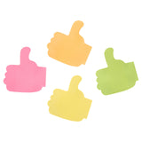 Premier Stik Ie Card 100 novelty flag stikie notes with thumbs up design, colorful sticky notes for highlighting and organizing.