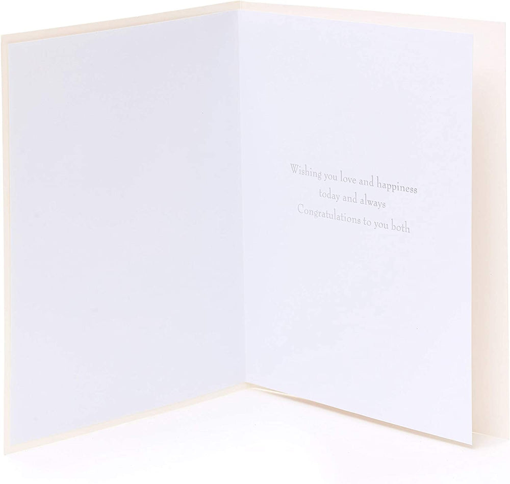 For Couple Just Married Contemporary Photographic Wedding Card