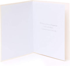 For Couple Just Married Contemporary Photographic Wedding Card