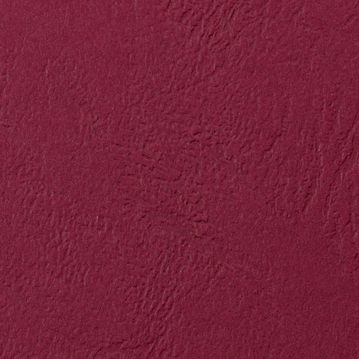 GBC Binding Cover Leathergrain A4 250gsm Dark Red (Pack 100) CE040030