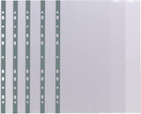 Pack of 100 A4 100% Recycled Premier Multi-Punched Pockets – 90 Microns, Durable & Eco-Friendly
