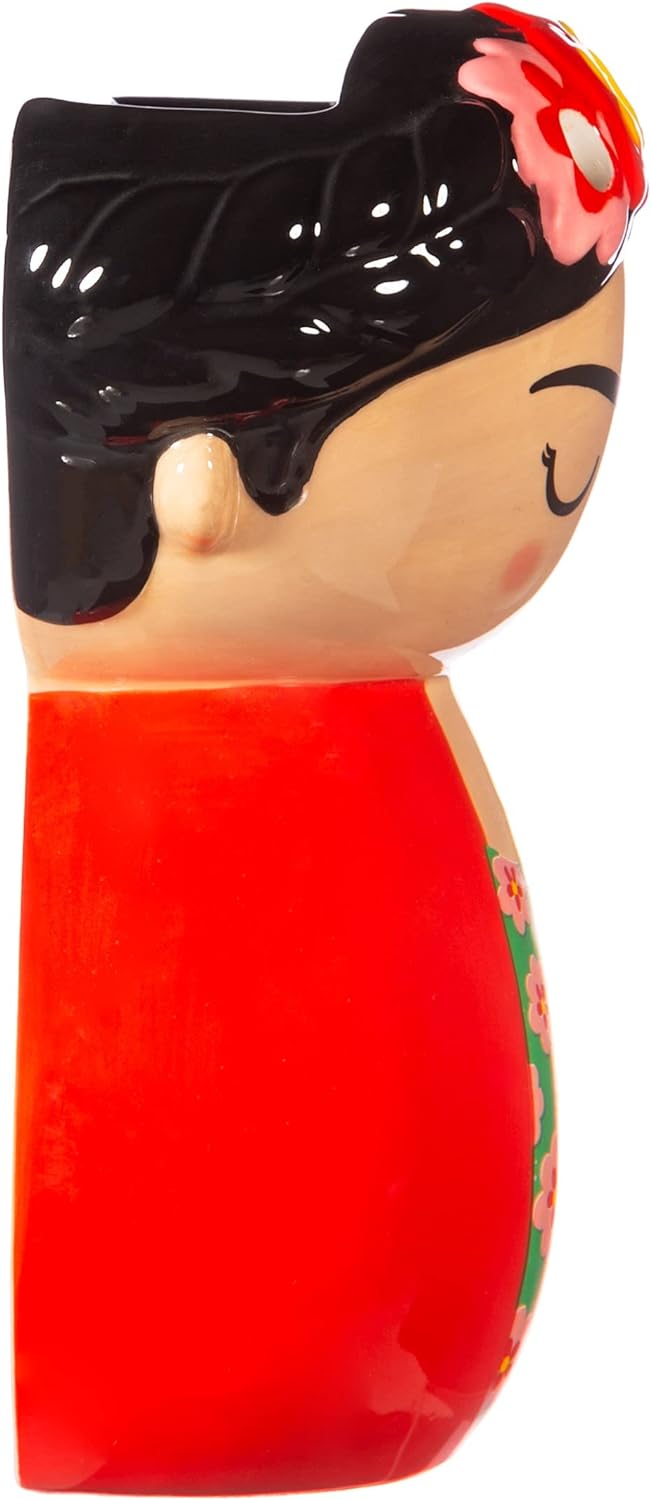 Frida Wall Mounted Planter Red