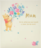 Disney Winnie The Pooh Mum Birthday Card