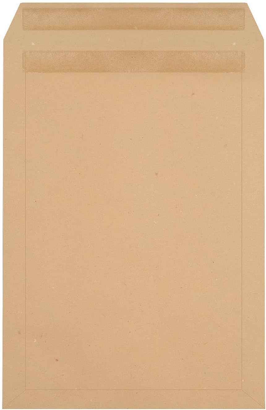 Q-Connect C4 90gsm manilla envelope with self-seal closure, pack of 250, ideal for secure mailing and document storage.