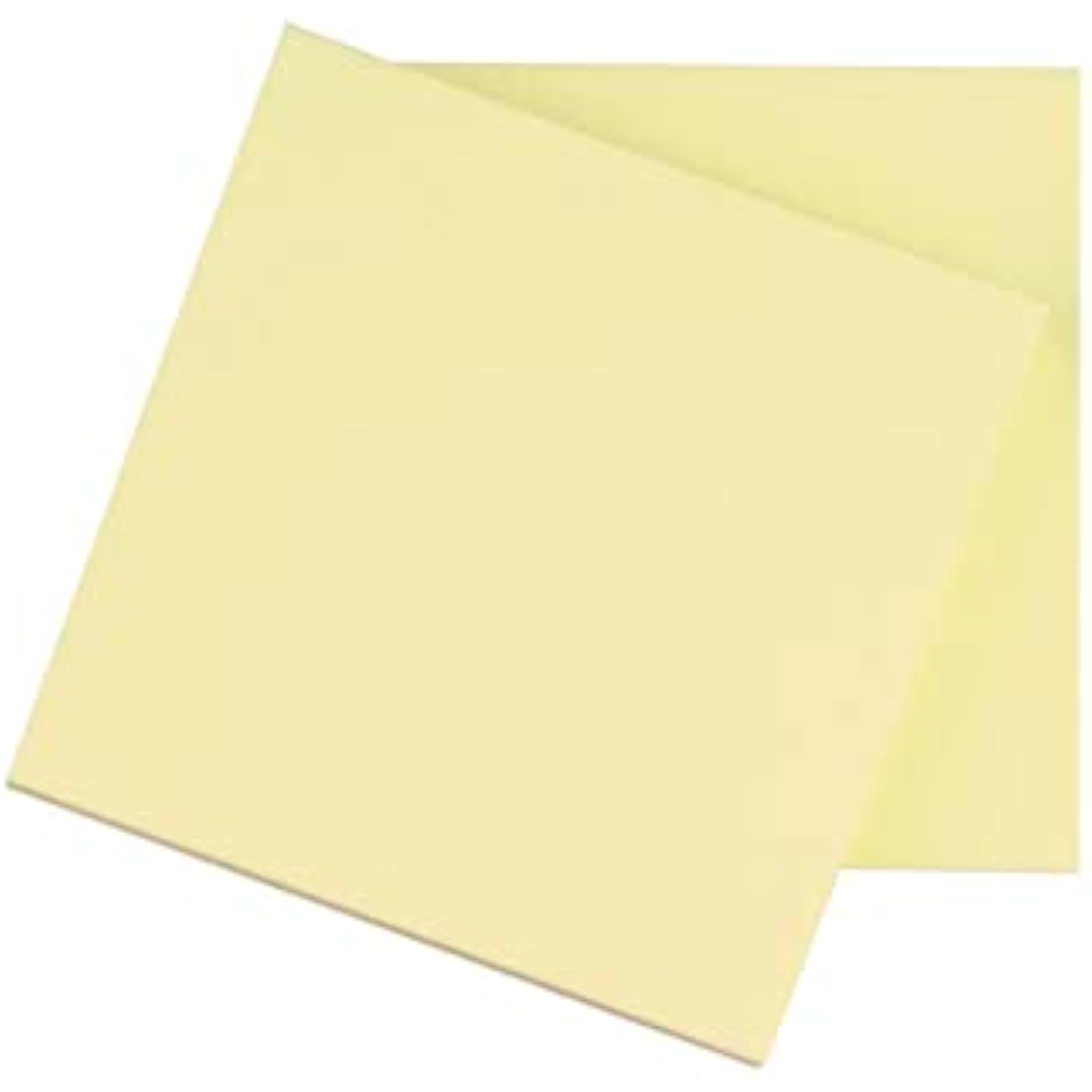 Q-Connect sticky note pad with 76x76mm yellow sheets, 100 sheets for quick notes and reminders.