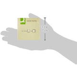 Q-Connect Sticky Notes pad with 76x76mm sheets, 100 sheets for note-taking and reminders.