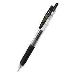Zebra Sarasa Clip Eco 76% Recycled Gel Pen Medium Point Black (Pack 12) - 14321