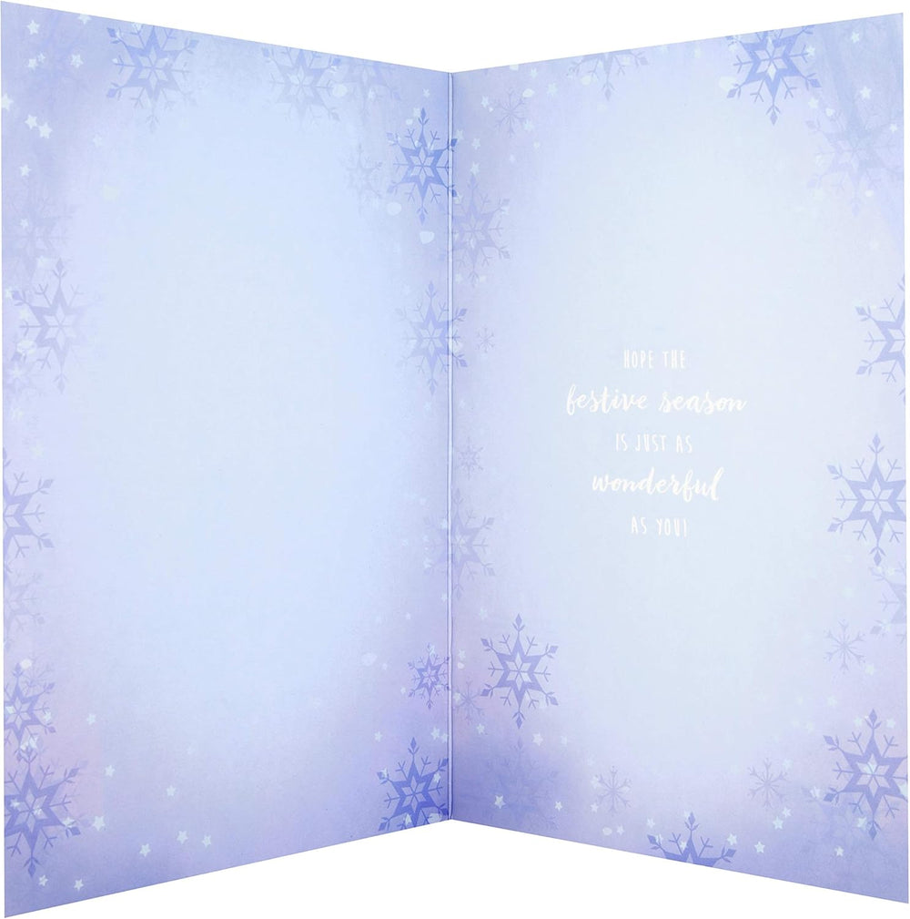 Daughter Christmas Greeting Card with Disney Frozen 2 Festive Design and Heartfelt Wishes