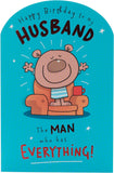 UK Greetings Birthday Card for Husband - Funny Design