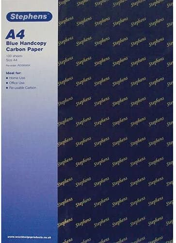 Stephens A4 Blue Carbon Paper - 10 sheet pack