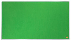 Nobo Impression Pro Widescreen Green Felt Noticeboard Aluminium Frame 710x400mm 1915424