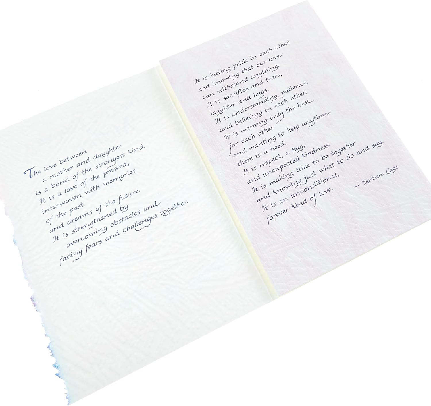 Blue mountain Card The Love Between Mother and Daughter is Forever