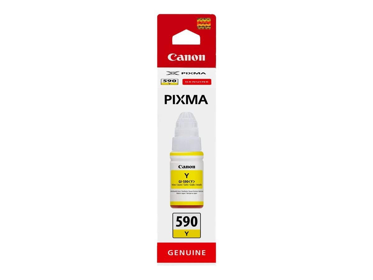 Canon GI590Y Yellow Standard Capacity Ink Bottle 70ml - 1606C001