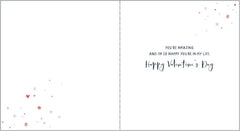 Girlfriend Valentine's Day Card for Her, to Girlfriend Valentine's Day Card from Boyfriend, Romantic Valentine's Day Card