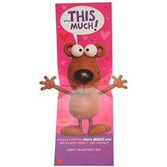 Cartoon Pop-Up Valentine's Day Card
