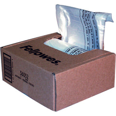 Fellowes Shredder Waste Bag 23-28 Litre Clear (Pack 100) 36052